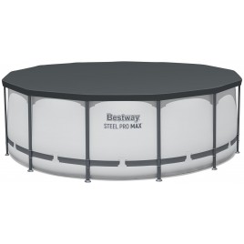BESTWAY Steel Pro Max Basen stelażowy 396 x 122 cm, z filtracją kartuszową 5618W