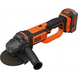 Black & Decker BCG720M1 Szlifierka kątowa akumulatorowa 125mm (18V/1x4,0Ah) Torba