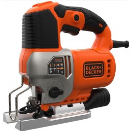 Black & Decker BES610K Wyrzynarka 650W+ Walizka