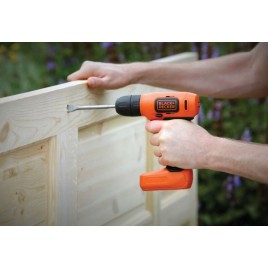 Black & Decker BDCD8 Wiertarko-wkrętarka bezudarowa (12Nm/7,2V/1x1,5Ah)