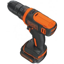 Black & Decker BDCDD12KB Akumulatorowa wiertarko-wkretarka (26Nm/10,8V/2x1,5Ah), walizka