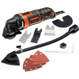 Black & Decker MT300KA Narzędzie wielofunkcyjne (300W), walizka