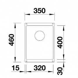 BLANCO SUBLINE 320-U tartufo z korkiem InFino 523414