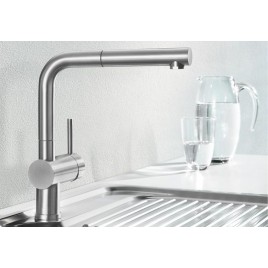 OUTLET BLANCO Linus-S bateria kuchenna bezciśnieniowa, chrom 512200 USZKODZONE OPAKOWANIE