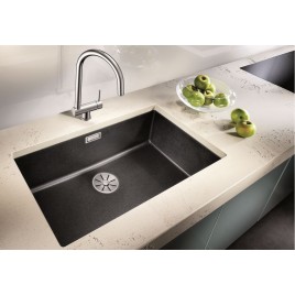 BLANCO Subline 700 U InFino zlewozmywak,SILGRANIT aluminium,bez sterowania odpływem 523444