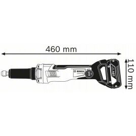 BOSCH GGS 18V-23 LC Akumulatorowa szlifierka prosta, bez baterii, L-Boxx 0601229100