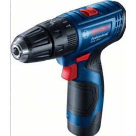 BOSCH GSB 120-LI PROFESSAkumulatorowa wiertarko-wkrętarka udarowa 2x 12V 2.0Ah, 06019G8100