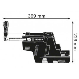 BOSCH GDE 18V-16 Professional Przystawka do odsysania pyłu 1600A0051M