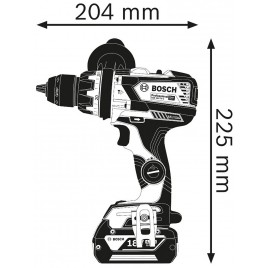 BOSCH GSB 18V-110 C PROFESSIONAL Wiertarko-wkrętarka akumulatorowa udarowa 06019G030A