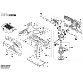 BOSCH GSS 23 A Pilarka oscylacyjna 0601070400