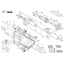 BOSCH GGS 8 CE szlifierka prosta 0601222100