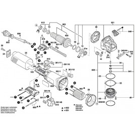 BOSCH Professional GWX 14-125 zasilanie elektryczne szlifierka kątowa 06017B7000