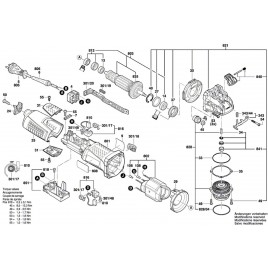 BOSCH GWX 19-125 S Professional Szlifierka kątowa 125mm, X-LOCK, 125mm, 1900W 06017C8002