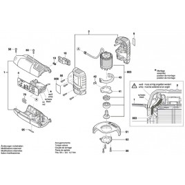 BOSCH GWS 12V-76 PROFESSIONAL Szlifierka kątowa, 2x3.0 Ah L-BOXX 06019F200B