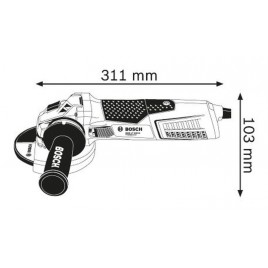 BOSCH GWS 19-150 CI Professional Szlifierka kątowa 060179R002