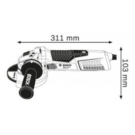 BOSCH GWS 19-125 CIE PROFESSIONAL Szlifierka kątowa 060179P002