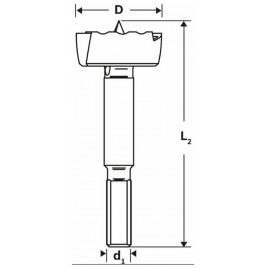 BOSCH Wiertło forstnera 35 mm 1 szt. 2608577016