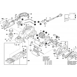 BOSCH GHO 26-82 D Professional Szlifierka 710 W 06015A4300