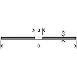 BOSCH Tarcza tnąca prosta Expert for Inox, 230 x 22,23 x 2,0 mm 2608600096