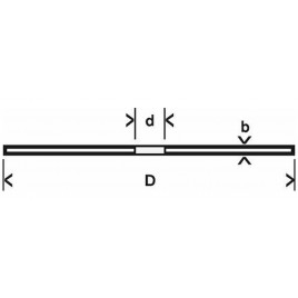 BOSCH C30SBF kamień Standard tarcza korundowa 125x3mm, sztuk 1 2608603178