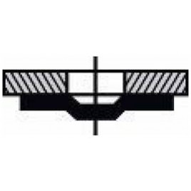 BOSCH Expert for Metal Listkowa tarcza szlifierska X551, 115x 22,23mm, G120, 2608607364