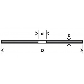 BOSCH X-LOCK Standard for Inox Tarcza tnąca prosta, 115×1×22,23 mm, 10 szt 2608619266