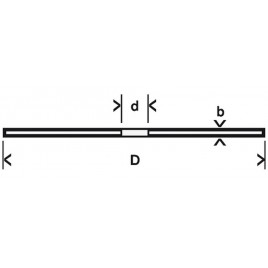 BOSCH X-LOCK Tarcza do cięcia, 125 × 1,6 × 22,23mm 2608619270