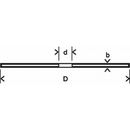 BOSCH Tarcza tnąca prosta, Multi Construction 115 mm 1 szt. 2609256306