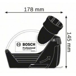 BOSCH GDE 125 EA-T Professional Pokrywa odsysająca 1600A003DJ