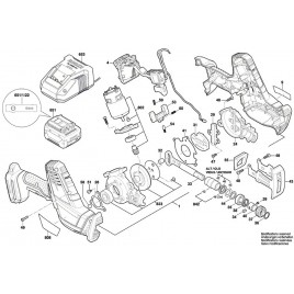 BOSCH GSA 18 V-LI C PROFESSIONAL Akumulatorowa piła szablasta (solo) 06016A5001