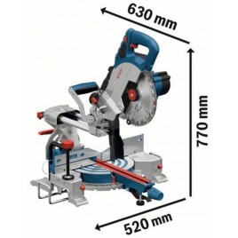 BOSCH GCM 18V-216 BITURBO Akumulatorowa ukośnica (Bez akumulatora) 0601B41000