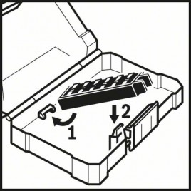 BOSCH Pusta walizka M, 1 szt 2608522362