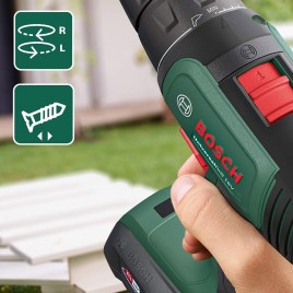 BOSCH UniversalDrill 18V, 15 Ah AKUMULATOROWA, 2-BIEGOWA WIERTARKO-WKRĘTARKA 06039D4001