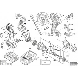 BOSCH GDX 18V-200 C Klucz udarowy + 2x GBA 18V 5.0Ah 06019G4201