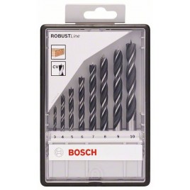 BOSCH Robust Line8-częściowy zestaw wierteł spiralnych do drewna 2607010533