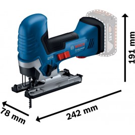 BOSCH GST 185-LI Wyrzynarka akumulatorowa (solo) 06015B2021