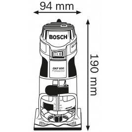 BOSCH GKF 600 PROFESSIONAL Frezarka krawędziowa, 060160A100