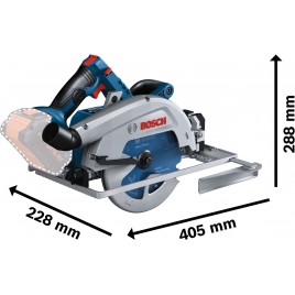 BOSCH GKS 18V-68 GC Akumulatorowa pilarka tarczowa BITURBO 06016B5100