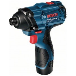 BOSCH Zestaw: GSR 120-LI + GDR 120-LI +2x GBA 12V 2.0Ah + GAL 1210 CV 06019G8023