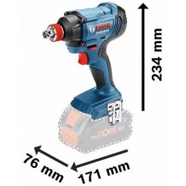 BOSCH GDX 180-Li PROFESSIONAL Akumulatorowa wkrętarka udarowa 06019G5223