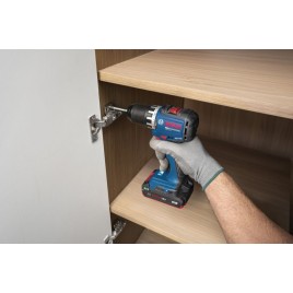 BOSCH GSR18V-52 PROFESSIONAL Wiertarko-wkrętarka aku, 1x 2,0Ah +1x 4,0Ah,L-BOXX 06019S0024