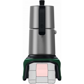 BOSCH EasyMoka 18V-2 Inox Dzbanek ze stali nierdzewnej, bez aku 06039E4100