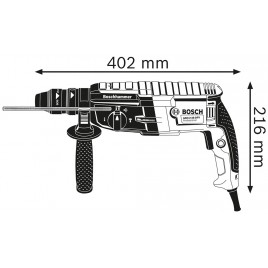 BOSCH GBH 2-28 F PROFESSIONAL Młot udarowo-obrotowy +L-BOXX, 0611267601