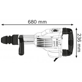 BOSCH GSH 11 VC Professional Młot udarowy, 0611336000