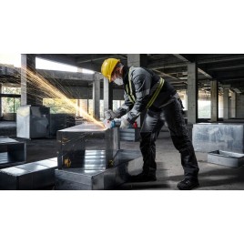 BOSCH GWS 18V-8 PROFESSIONAL Zestaw narzędzi 2× GBA 4.0Ah + tarcza + L-BOXX 0615A500E7