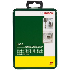 BOSCH Zestaw wierteł do metalu HSS-R 19 szt. 2607019435