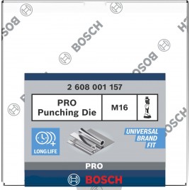 BOSCH PRO Punching Die, M16, Stainless Steel 2608001157
