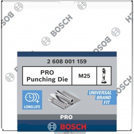 BOSCH PRO Punching Die, M25, Stainless Steel 2608001159
