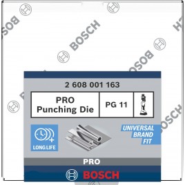 BOSCH PRO Punching Die, PG11, Stainless Steel 2608001163