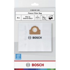 BOSCH Worek z włókniny, 480 x 550 mm, 10 l, Szt. 2608001246